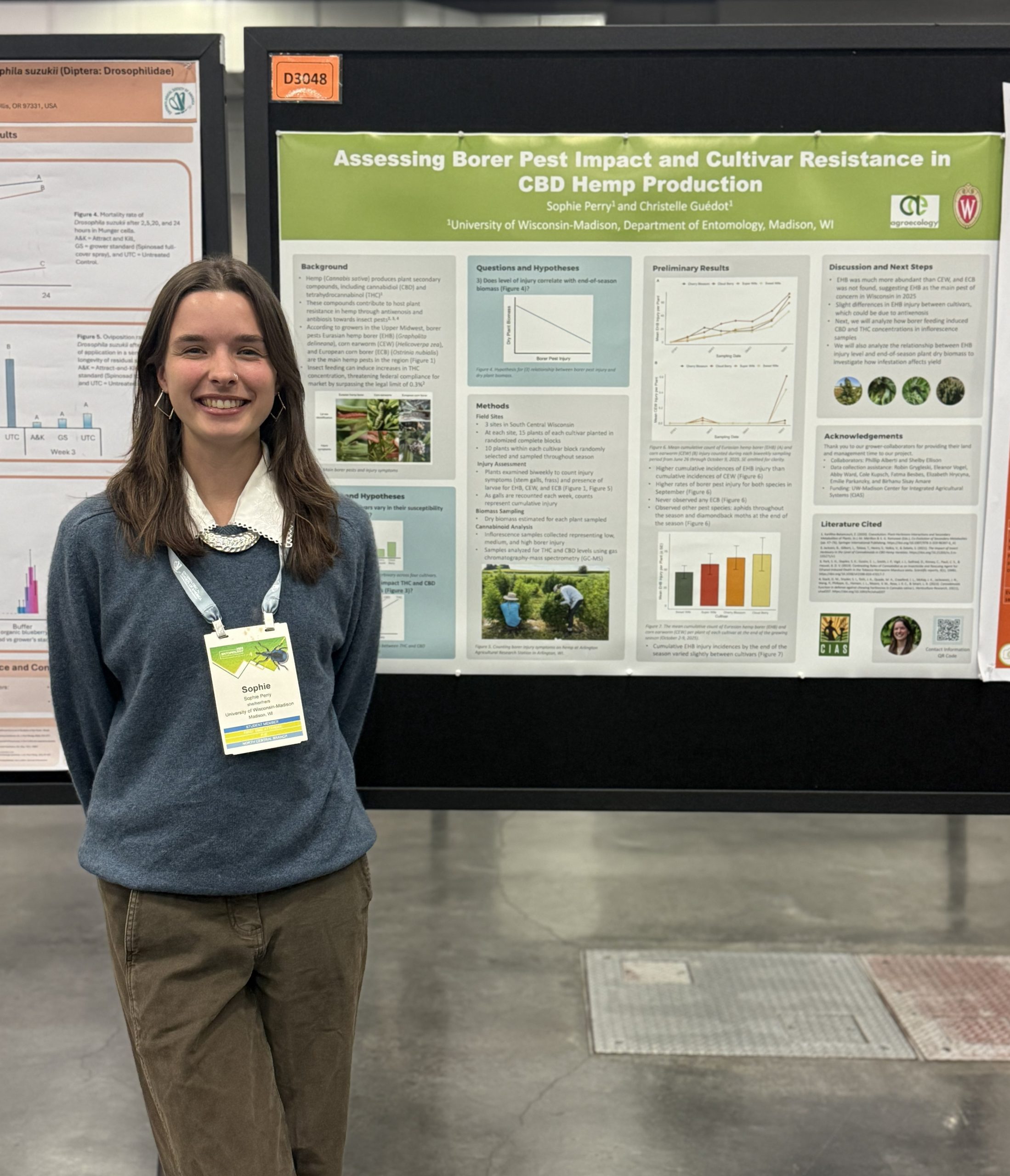 Sophie Perry Receives 2nd Place Graduate Poster Award at ESA